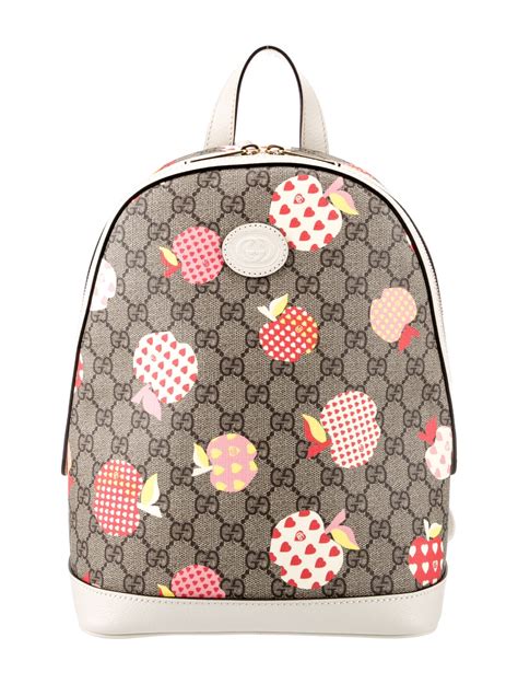 gucci apple backpack